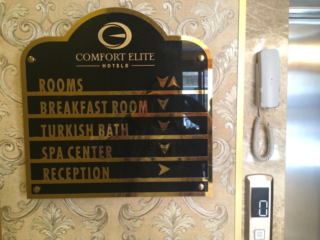 Comfort Elite Hotels Sultanahmet Istanbul Exterior photo